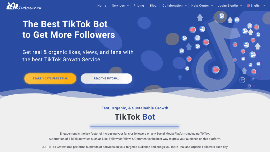 Instarazzo TikTok Bot review